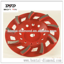 250mm Metal Bond Diamond discos de moagem para betão